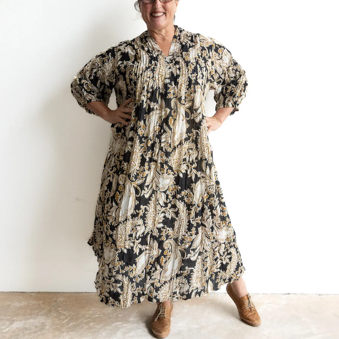 The Wanderer Tunic Dress - Paisley Nouveau