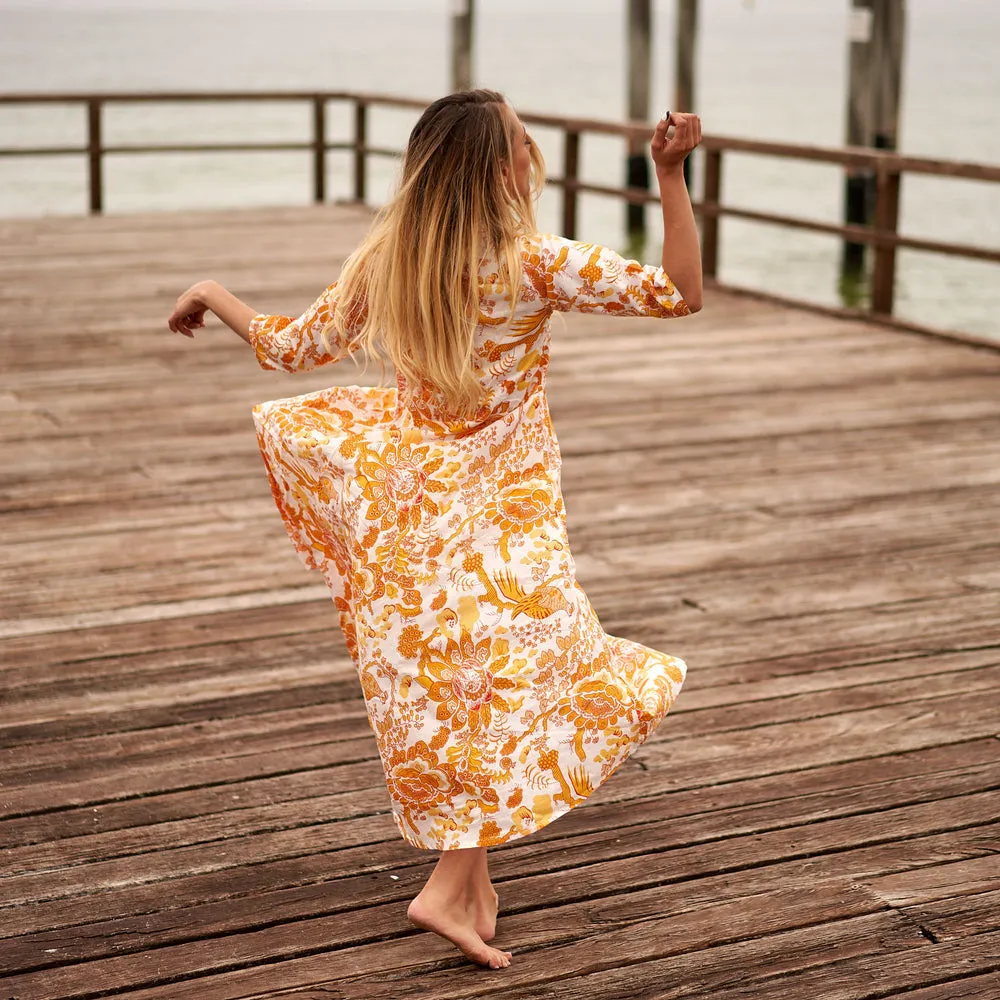 Umbrella boho dress