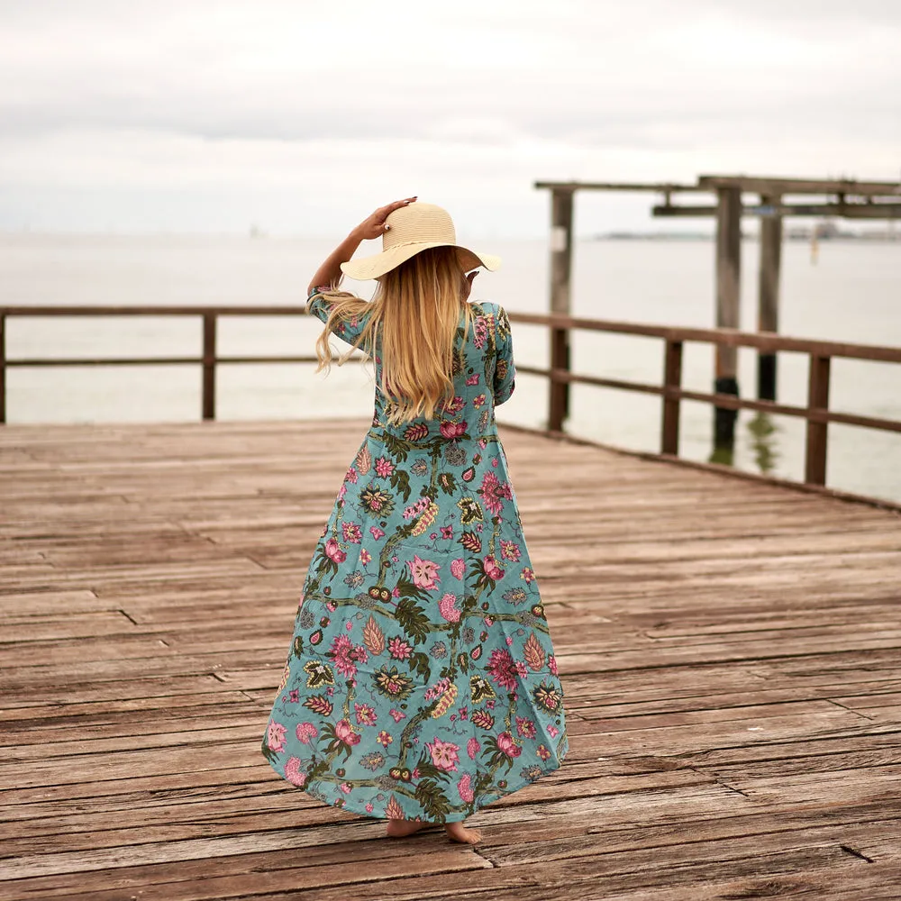 Umbrella boho dress