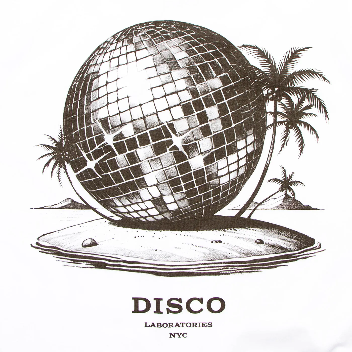 Utopia Disco Labs NYC Back Print - Tshirt - White