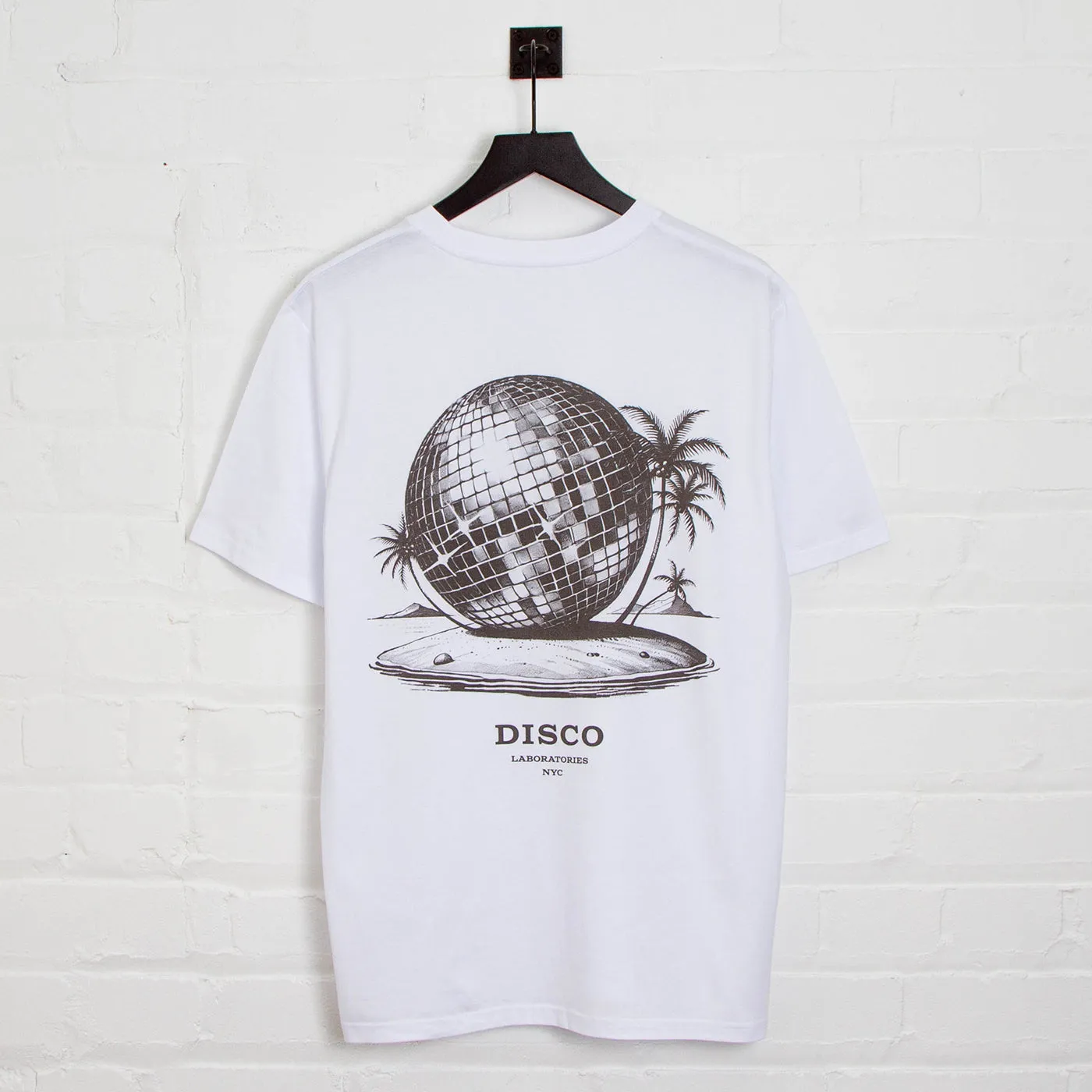 Utopia Disco Labs NYC Back Print - Tshirt - White