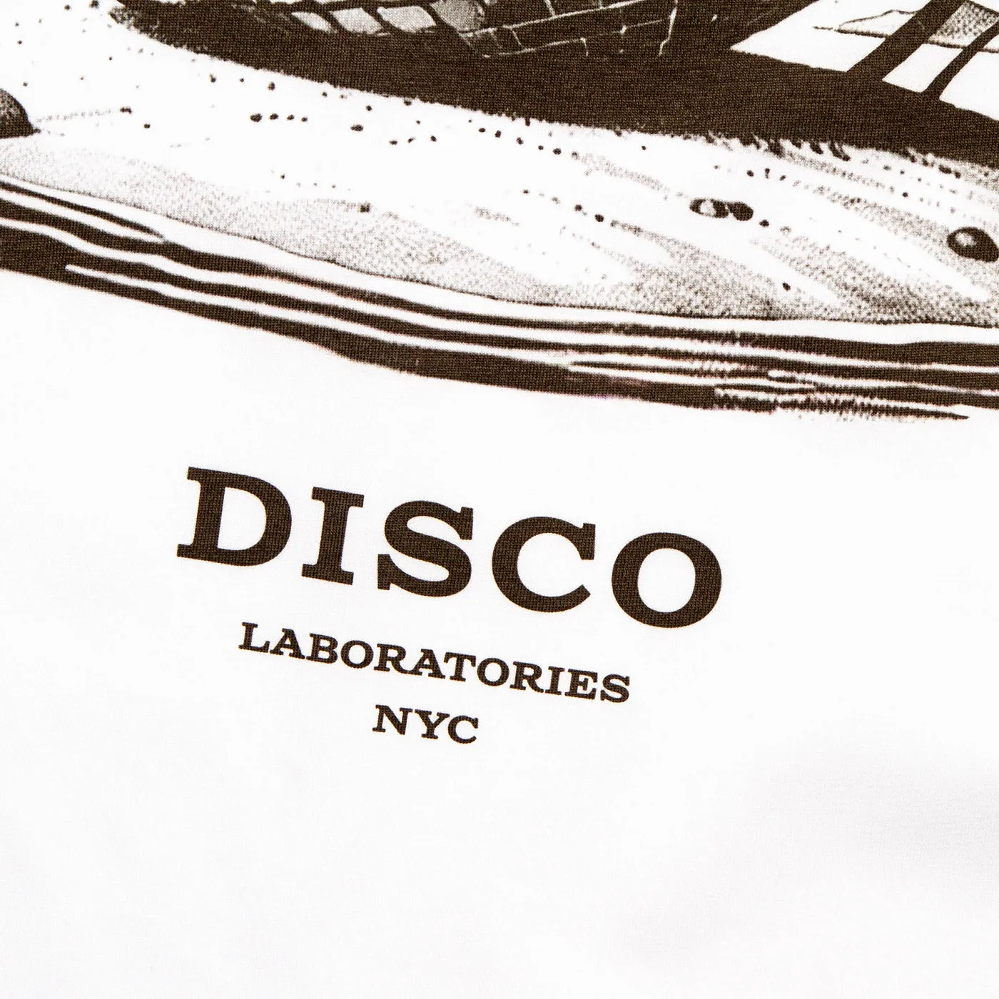 Utopia Disco Labs NYC Back Print - Tshirt - White