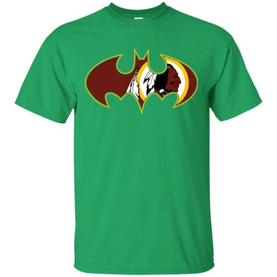 We Are The Washington Redskins Batman Nfl Mashup Men Cotton T-Shirt