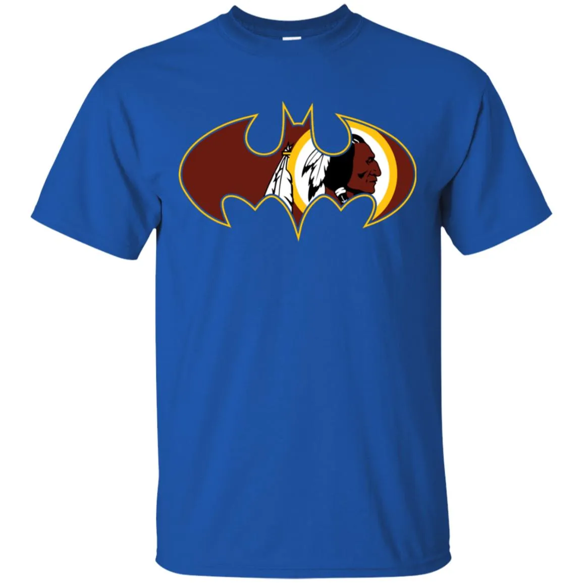 We Are The Washington Redskins Batman Nfl Mashup Men Cotton T-Shirt