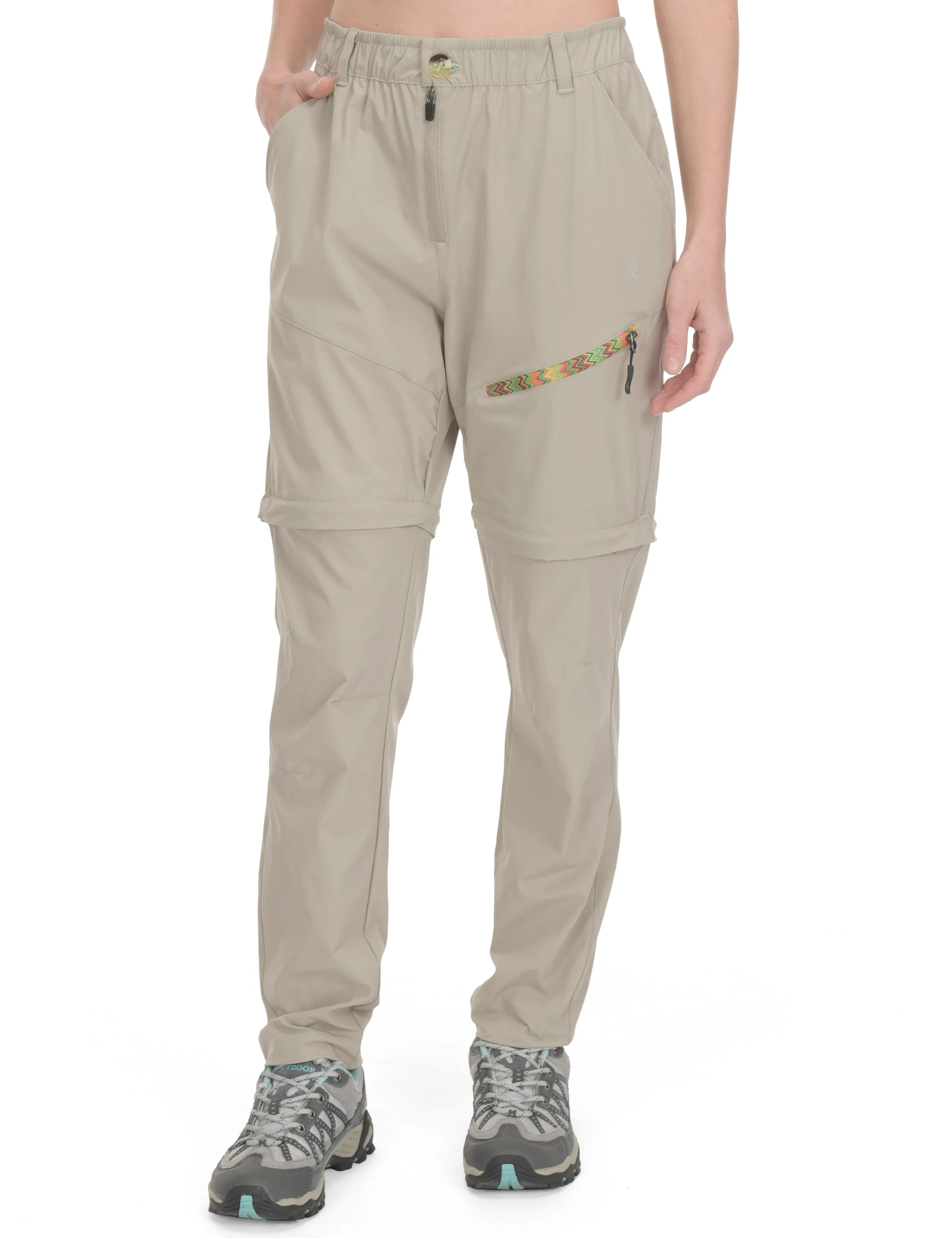 Women's Convertible Lightweight Zip-Off Hiking Pants