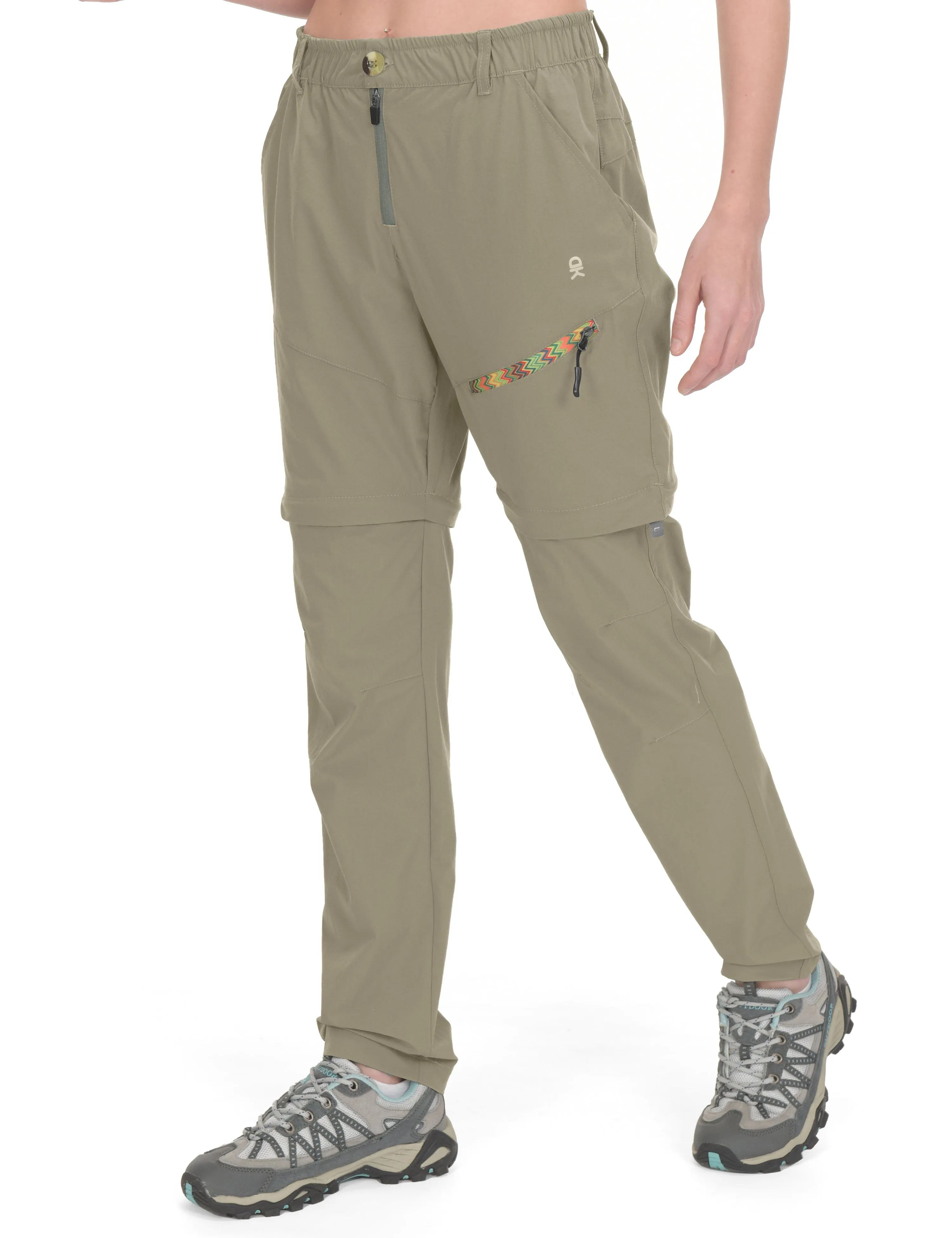 Women's Convertible Lightweight Zip-Off Hiking Pants