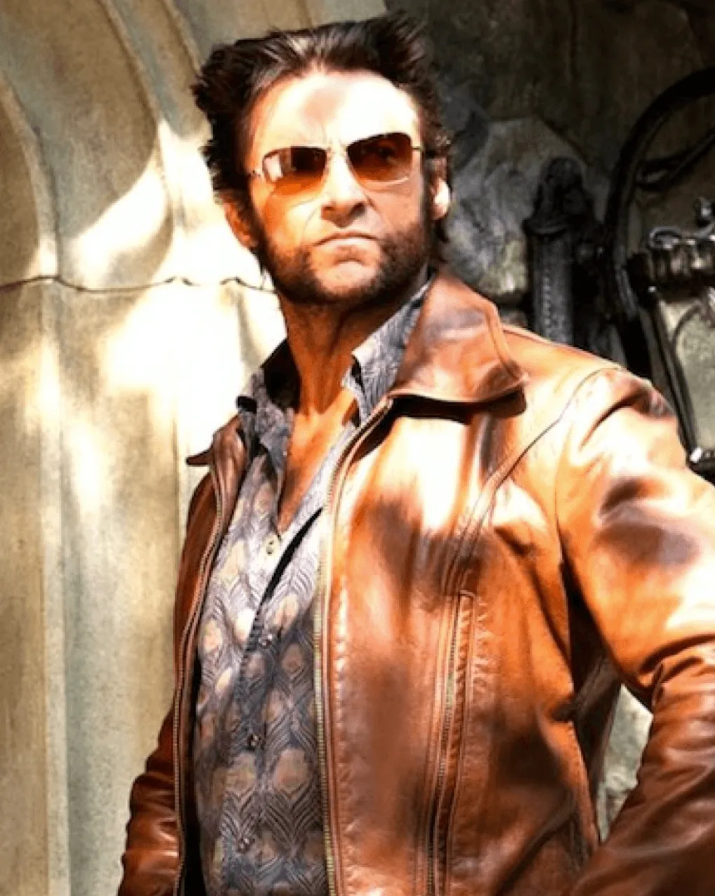 X-Man Days of Future Past Brown Leather Jacket