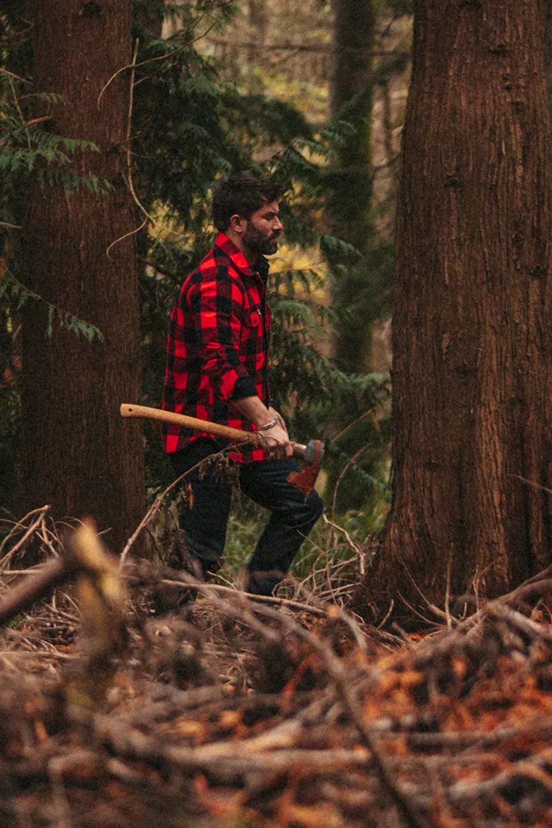 YUKON Flannel Field Shirt Red