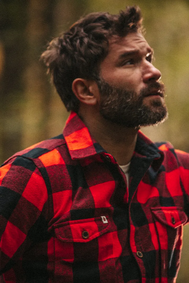 YUKON Flannel Field Shirt Red